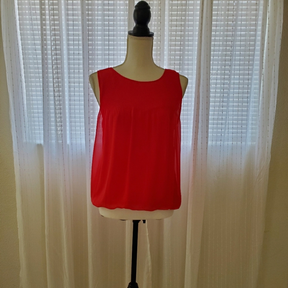 Max Studio Red/Orange Blouse